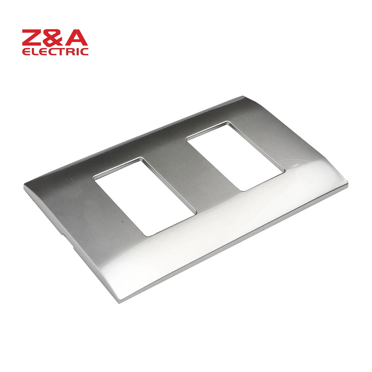 Ah74. SLV Ah Seriesmatte Silver Plate za Z&amp;a Electric Wall Plate