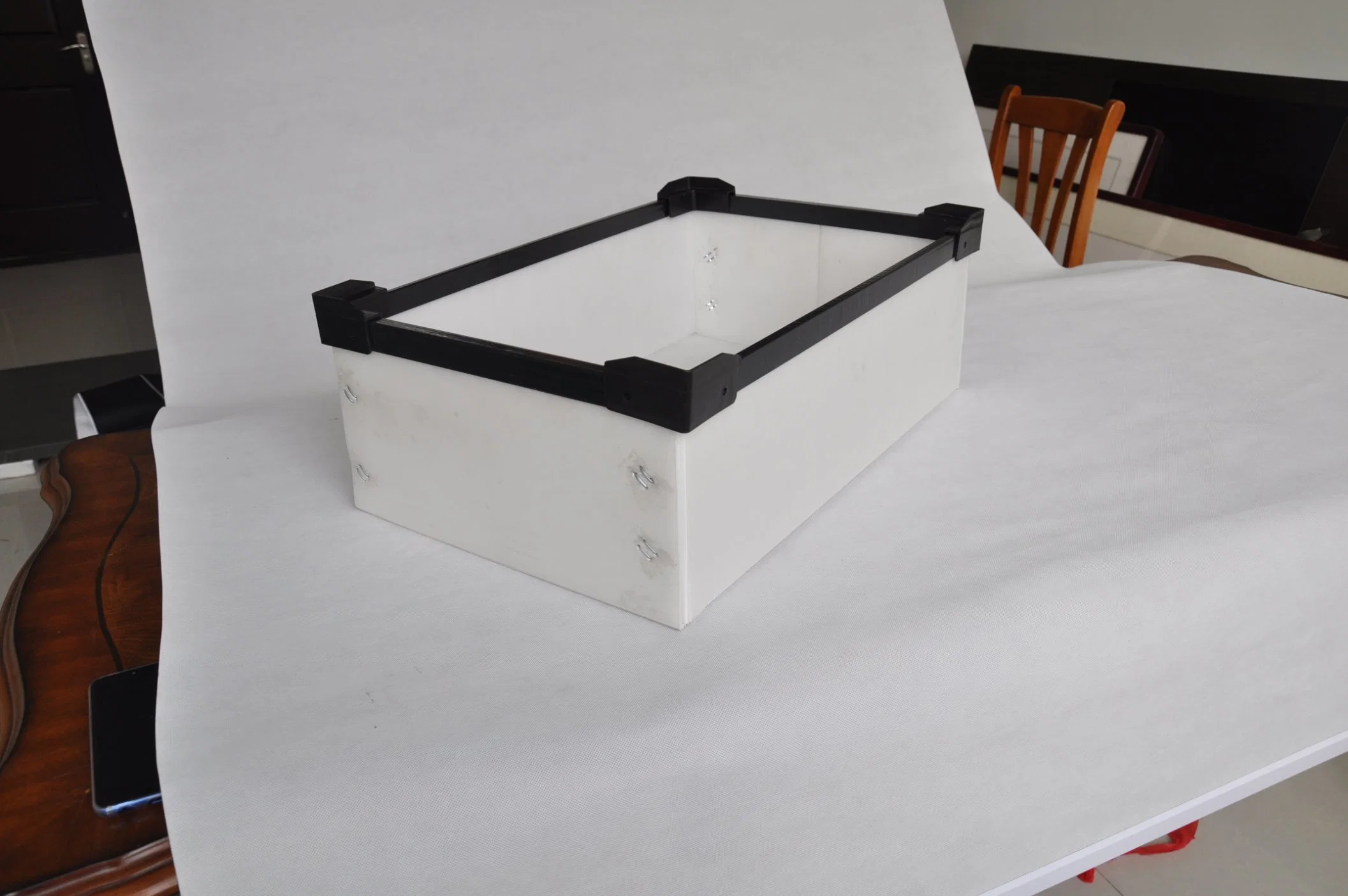 White Cost-Effective Corflute Polypropylene PP Corrugated Hollow Plastic Storage Box