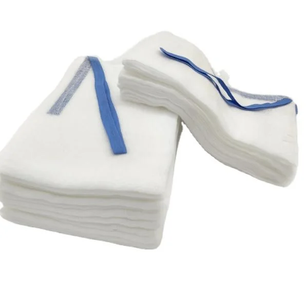 High quality/High cost performance  Disposable Medical 100% Cotton Lap Sponge