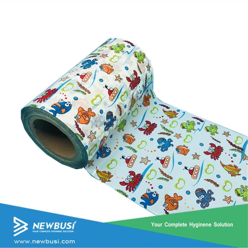 Raw Material PP Film Frontal Tape for Baby Diaper