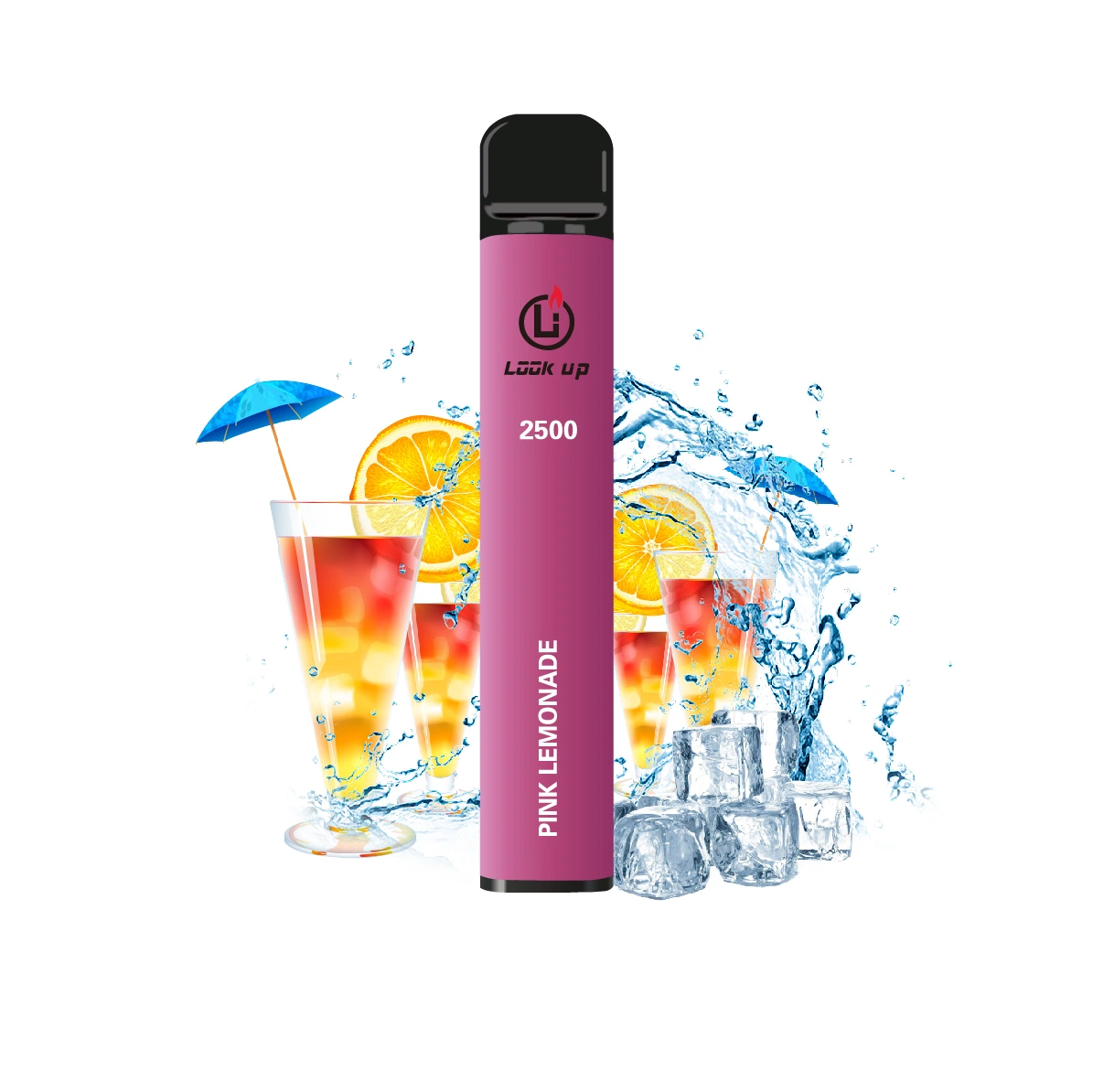 China Wholesale/Supplier bares vaporizador personalizados Lápiz Vape desechables baratos Vapes Envío de los precios de Amazon jugo mejor 2500 Puff cigarrillo E