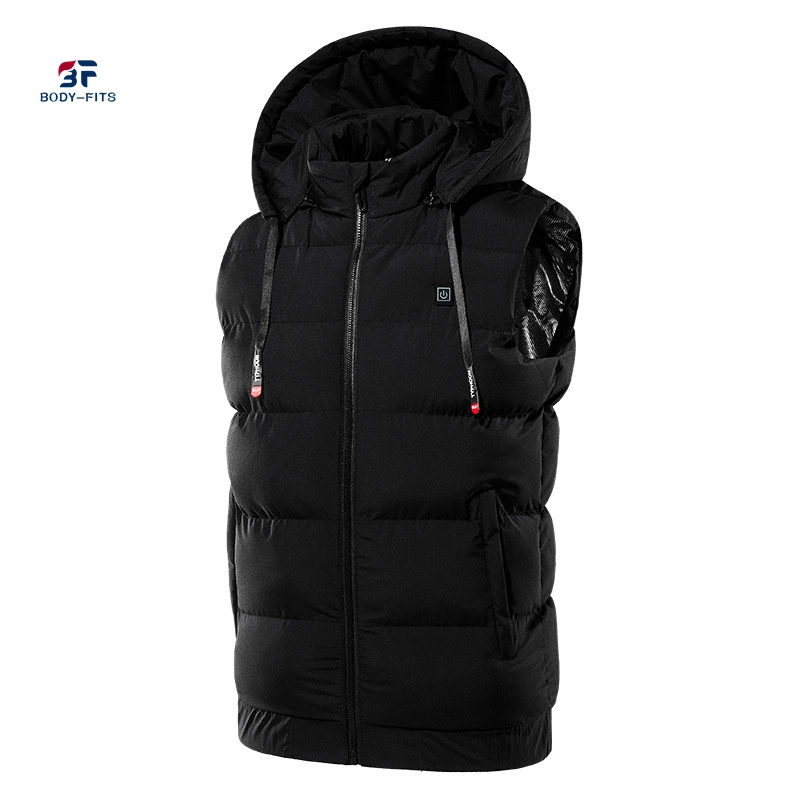 Gilet Riscaldato Thermal Coat Electric USB Heating Sleeveless Vest for Men