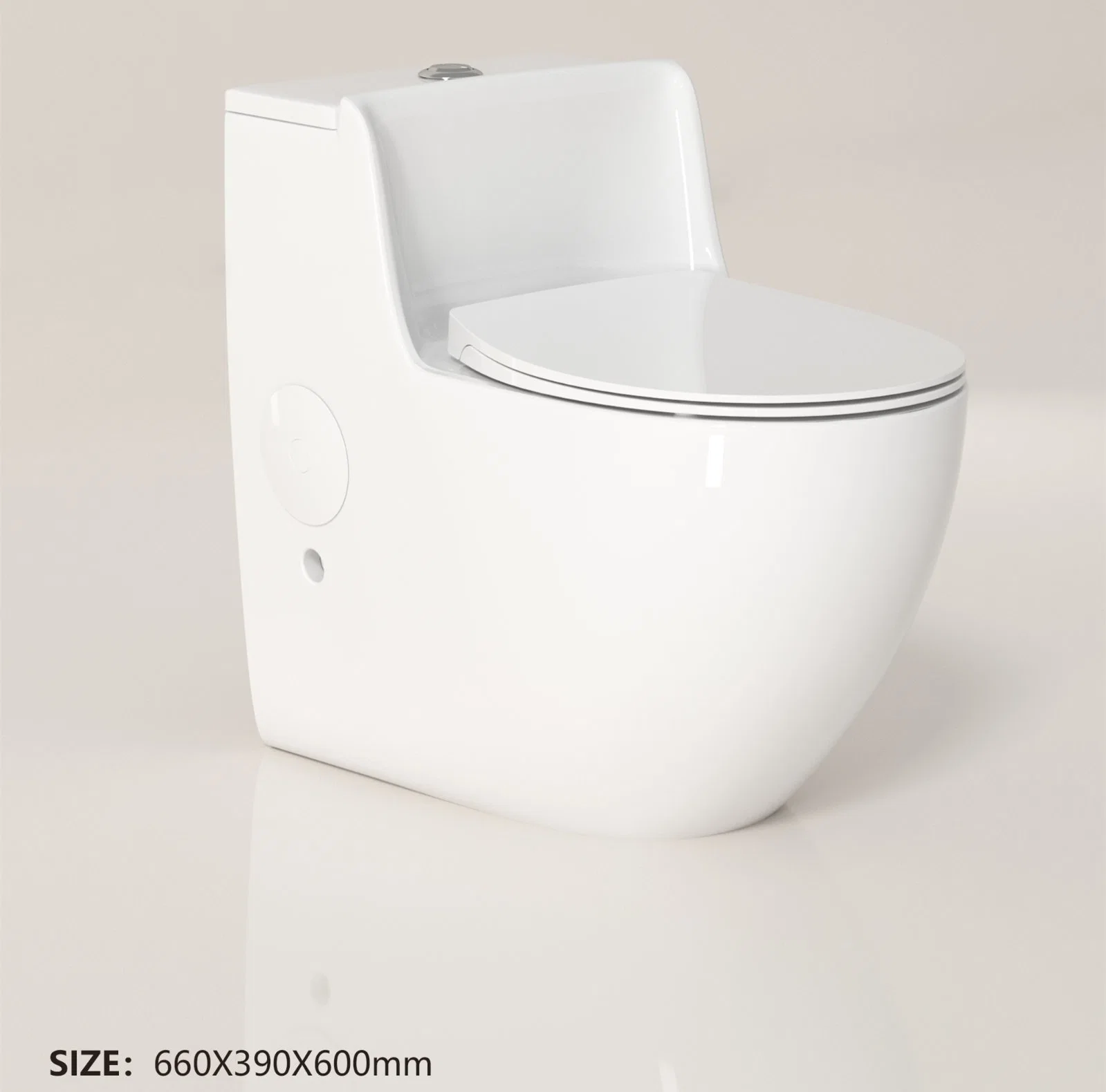 Aparatos sanitarios Wc cuarto de baño blanco cerámica de estilo europeo wc independiente