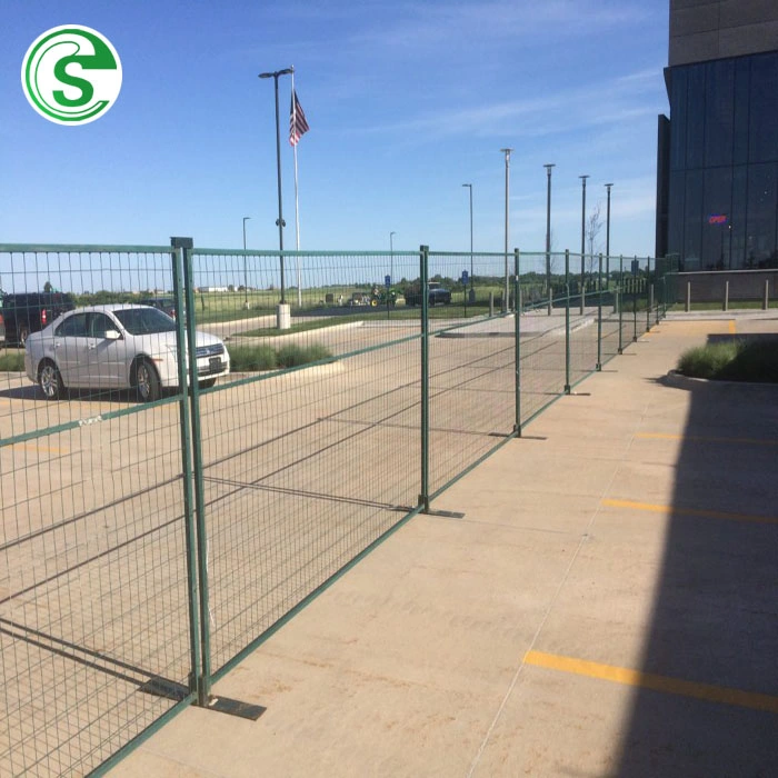 Durável Canadá construção galvanizou temporariamente Fence Solid Fencing temporário