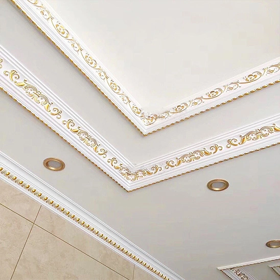 High quality/High cost performance Popular Ceiling Decoration PU Molding Decoration for Building Materials