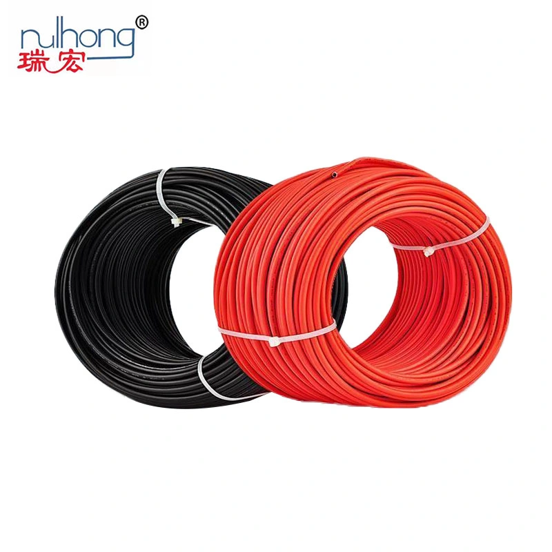 Wholesale/Supplier 4mm 6mm 10mm Tinner Copper Photovoltaic Solar DC Electric Wire Flexible Electrical PV Cable