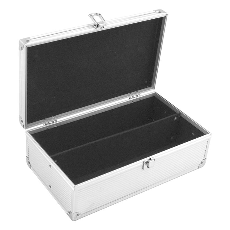 Customize Size Style Portable Aluminum Tool Case Flight Box with Handle