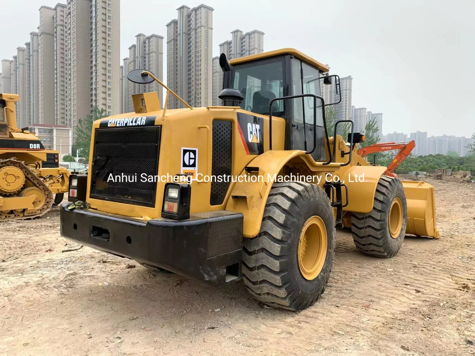 Chargeuse Cat 966h à vendre Utilisée Caterpillar 950h/966g/966f/950g Chargeuse à roues