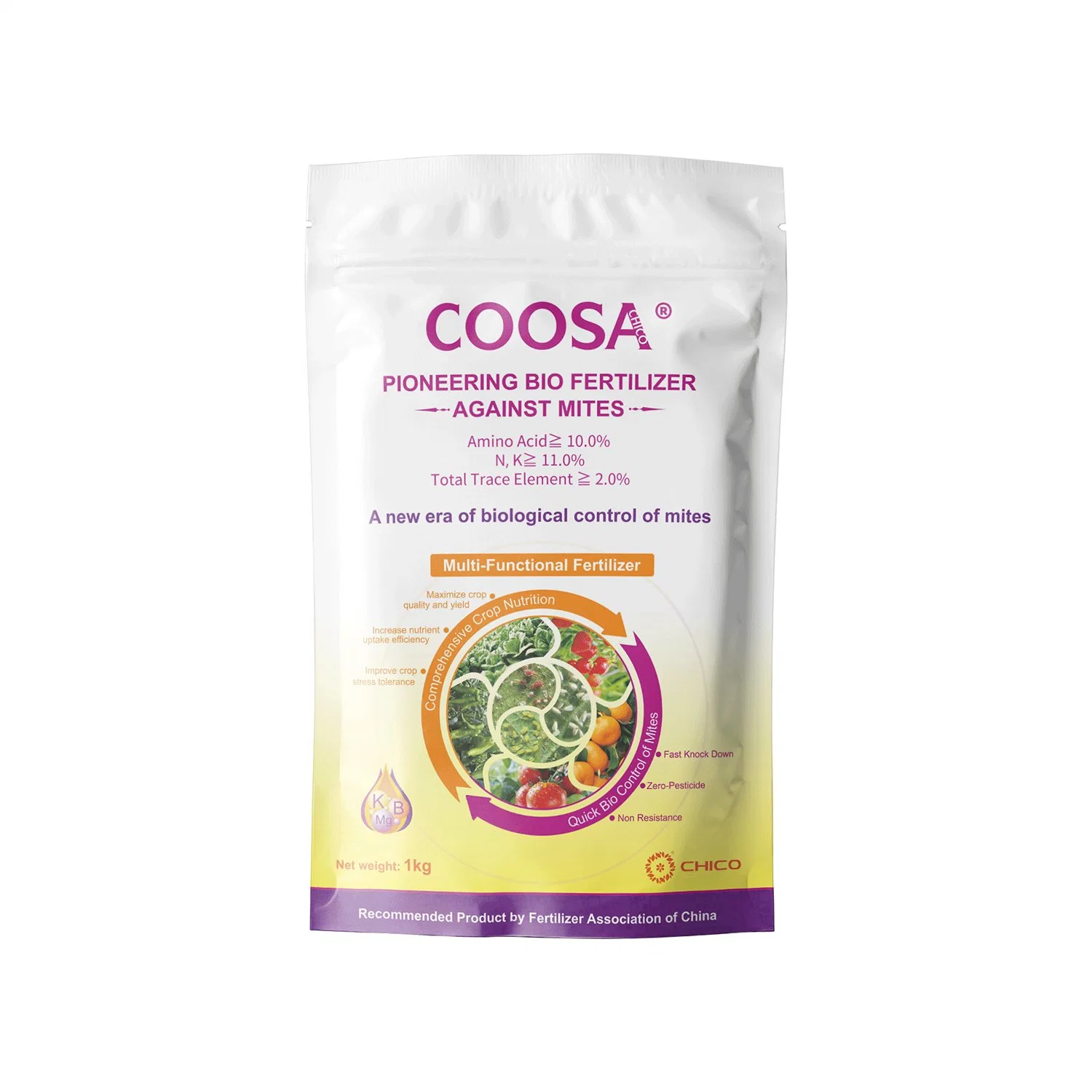 COSA eau soluble Amino foliar engrais avec bateria biologique fonctionnel Acariens de Control Spider