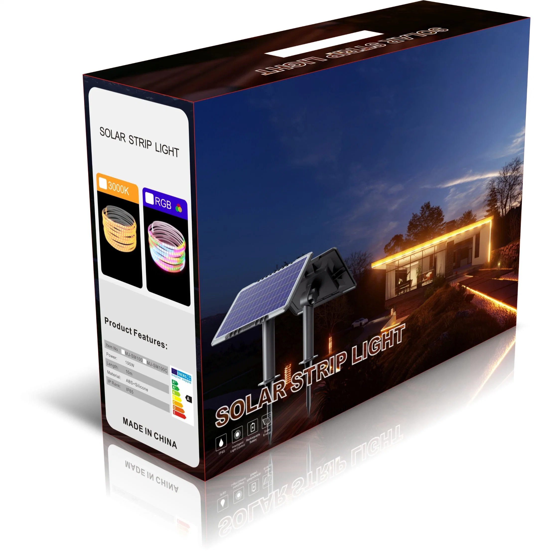 Водонепроницаемый, наружный, 5 м, 20 м, ABS, силиконовый светильник на солнечных батареях RGB LED 5050smdfor Home Garden Hotel с дистанционным управлением
