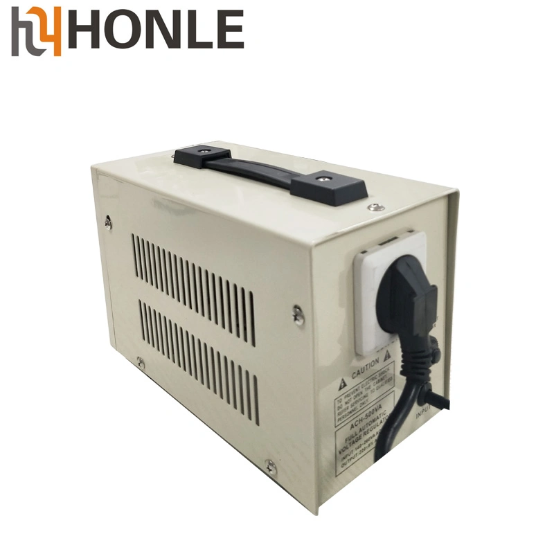 Honle Single-Phase Personal Used Digital Ach Relay Type Voltage Regulator/Stabilizer (AVR)