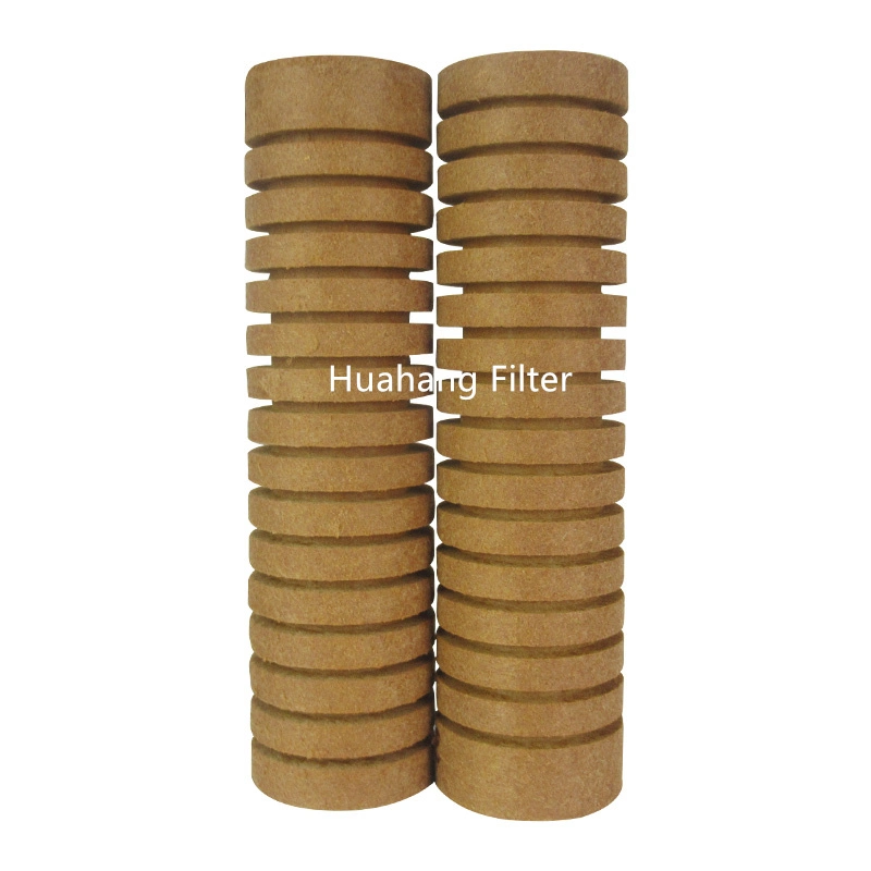 Huahang 1 5 10 micron Phenolic resin filter cartridge for paint and ink