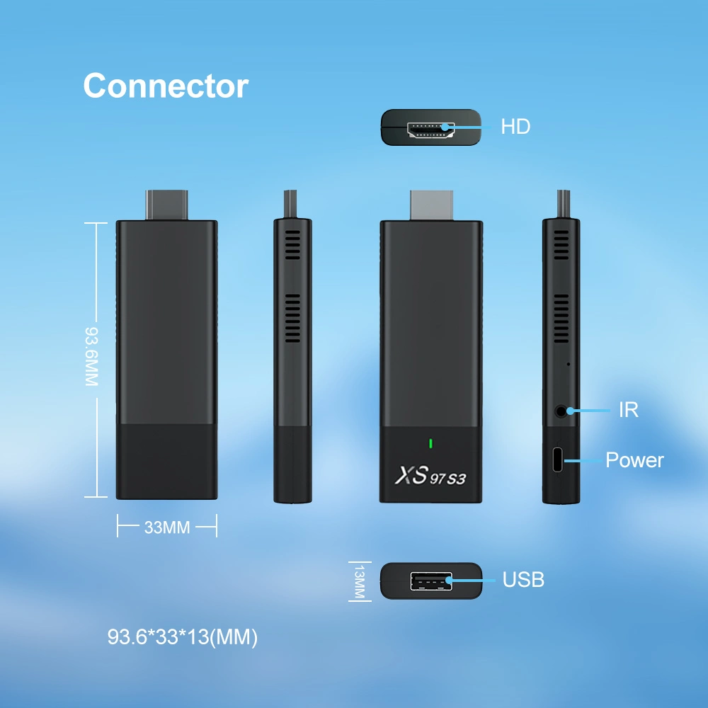 2.4G/5g Dual WiFi Tvstick OEM ODM Android 10 4K 4K Fire TV Stick