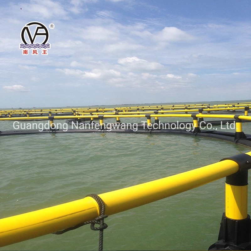 Simple Round Floating Cage Lake Breeding Equipment Manufacturer