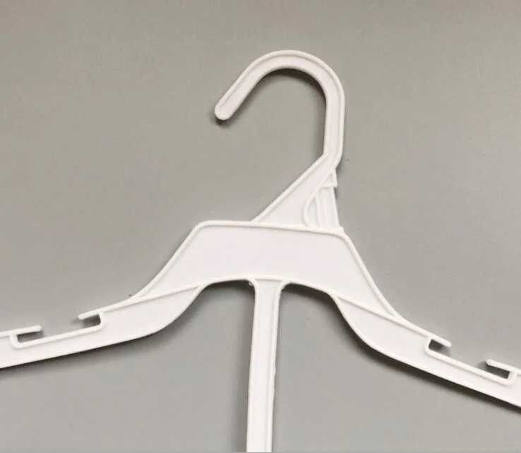 10''plastic Baby Hanger with Clips, Clip Hanger for Baby Clothes