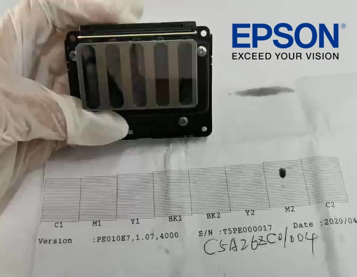 Second Hand Epson Dx6 Printhead for 90%New Epson Fa12111/Fa12000 Surecolor Fa12000/12082/12090/12091/12081 F7170/F7200/F7100/F2100/F7070 Printer Head