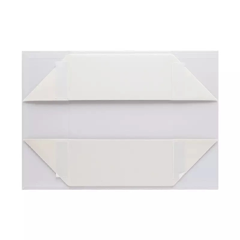 A4 Deep Plain White Luxury Retail Clothing Packaging Magnetic Closure Gift Box