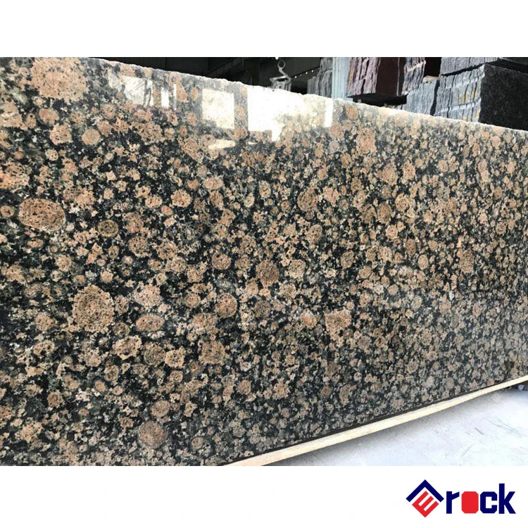 Fábrica directa de bajo precio Granite pulido Losas de granito marrón Báltico Losas para superficies y baldosas