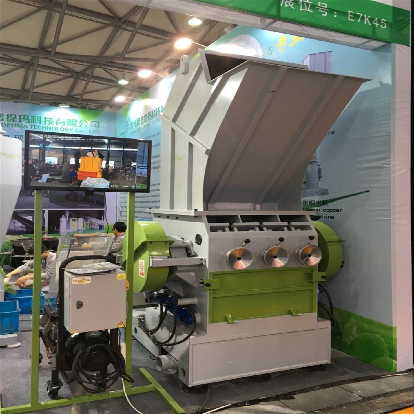 Waste Agricultural Film Plastic Recycling Crusher Machine Crushing Granulating Pelletizing Machine