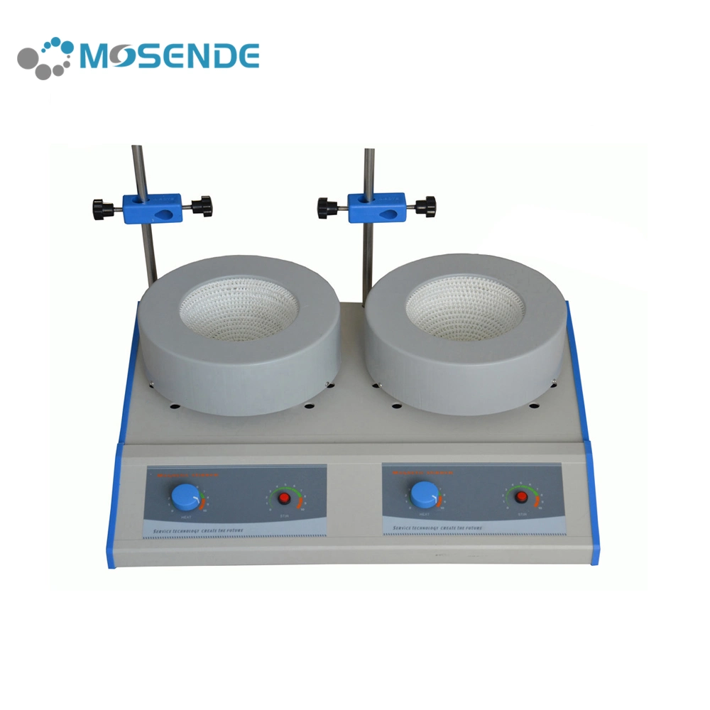 ZnCl-DLS-T experimento químico Multi posición Calefacción Mantle agitador magnético