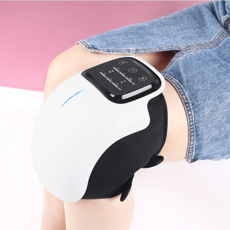 Health Care Heated Infrared Light Pain Relief Vibrating Heating Electric Knee Massager