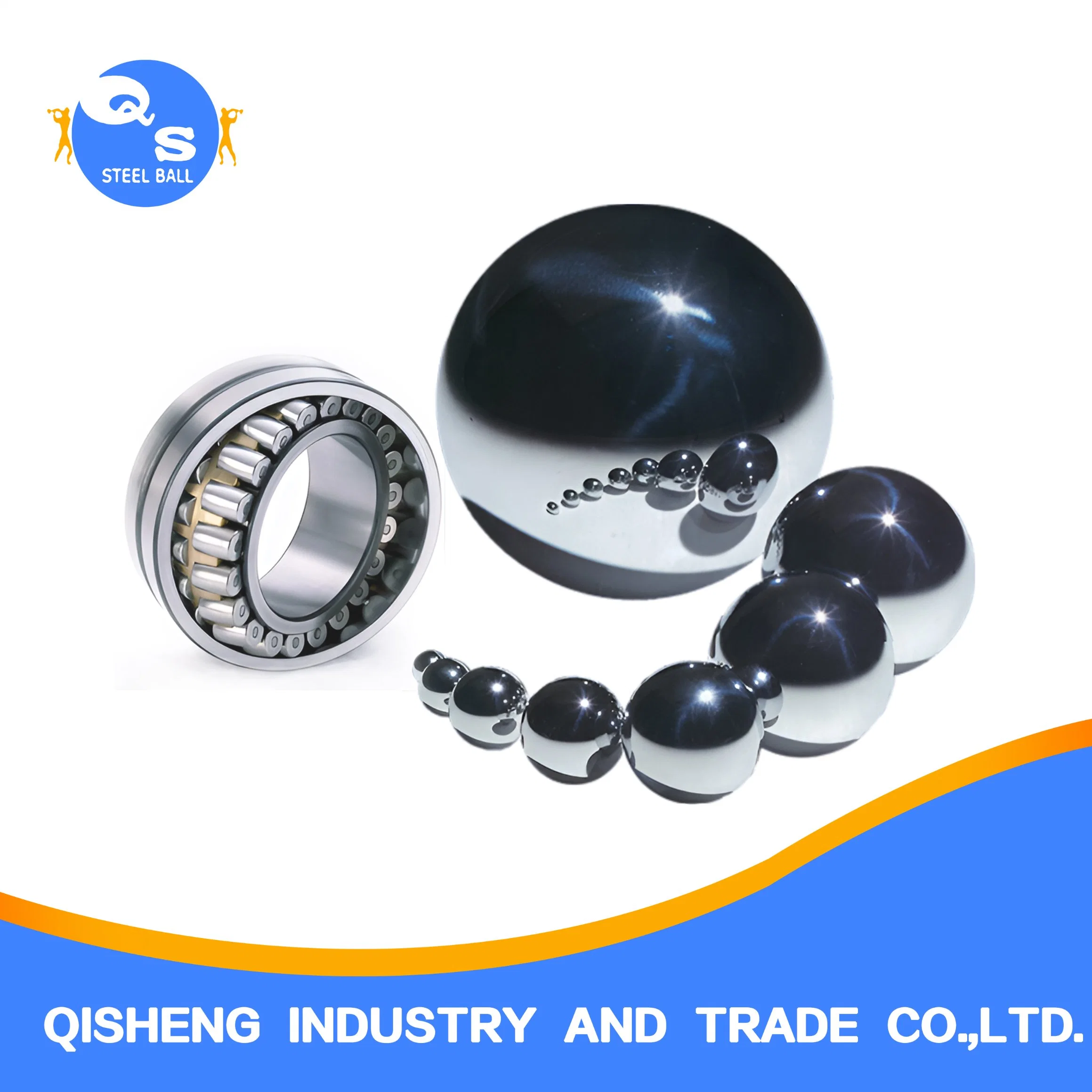 Factory Supply Customized G500 G1000 AISI1010 Carbon Steel Ball Bearing Ball Solid Metal Ball for Bicycle/Cast/Rail/Drawer Slide/Valve/Wheel Caster