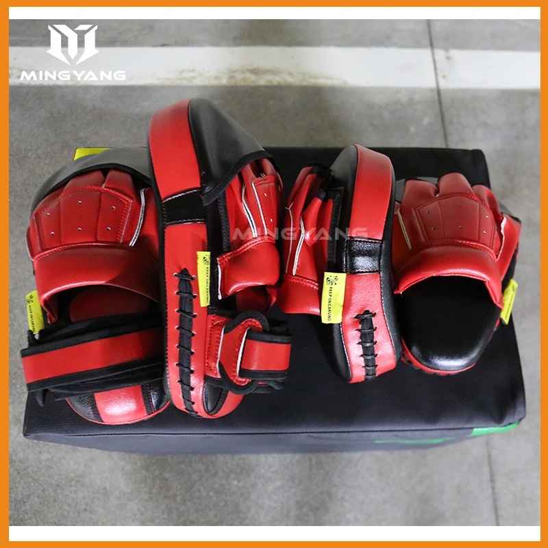 Штампование Миттов Kickboxing Muay Thai MMA Boxing Mitts Training Focus Сумки для пуансона Ручные коврики для детей и взрослых