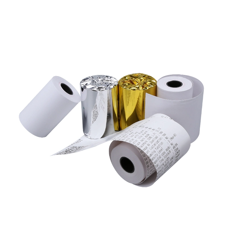 Width 80mm POS Thermal Paper with Black Plastic Bag