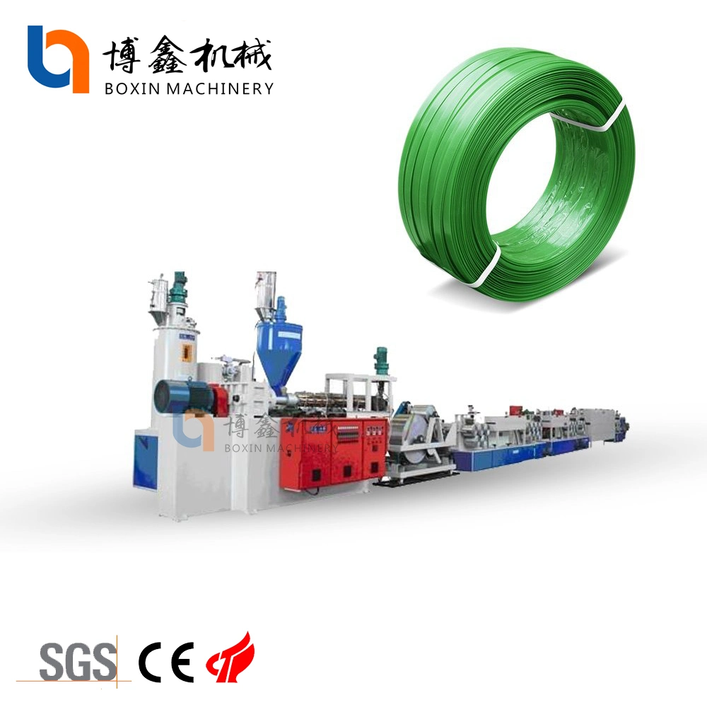 1 to 2/4 Pet Strap Plastic Packing Belt PP Tapes Extruder Making Production Line