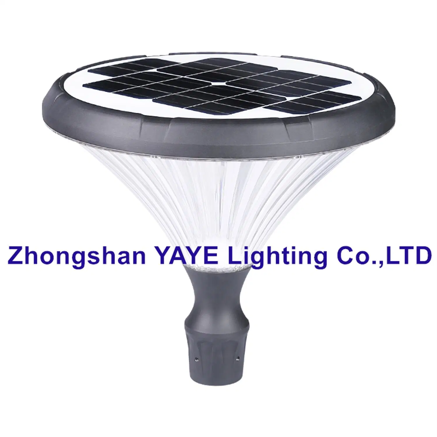 Yaye CE Lithium Battery 3.2V/16ah 200W Solar LED Garden Lawn Yard Landscape Decoration Lamp with IP66 Waterproof Outdoor 1000PCS Stock 3 Years Warranty