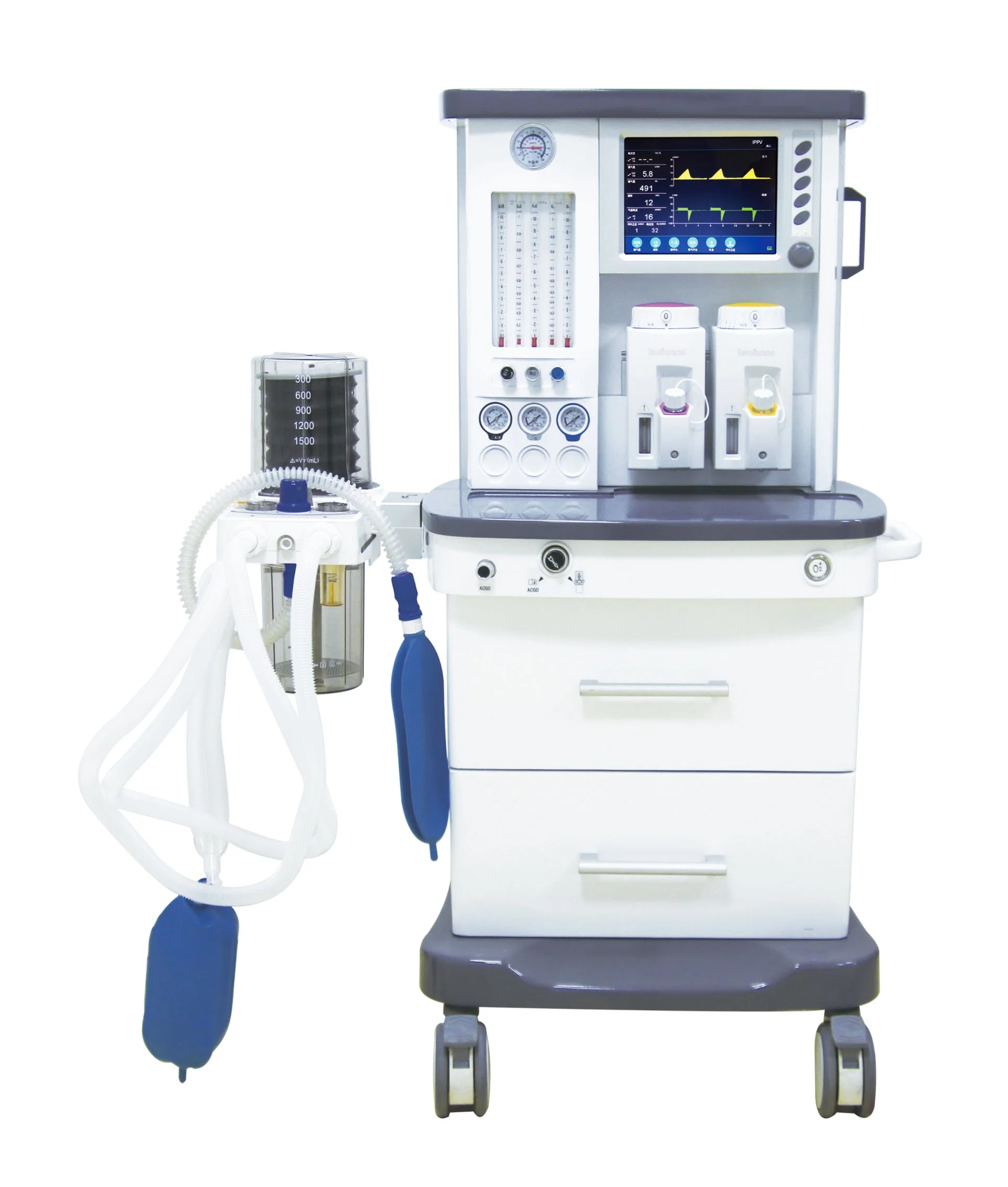 Mn-An003 Multifunction Surgical Surgery Gas Anesthesia Machine with Ventilator