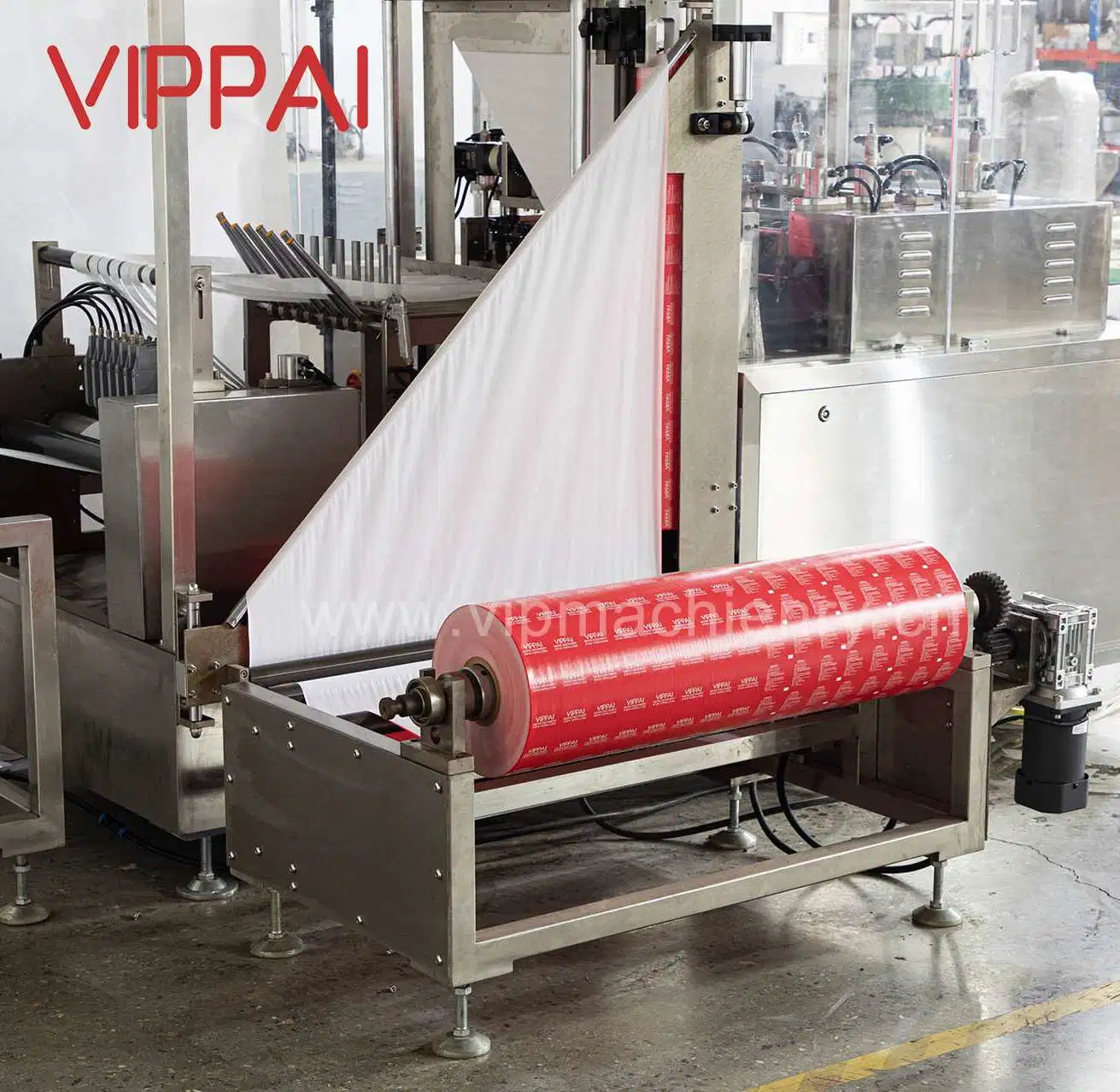 Vippai Factory Hot Selling Automatic Medical Disinfection Alcohol Prep Pads Making Machine Alcohol Swab Packing Machinery