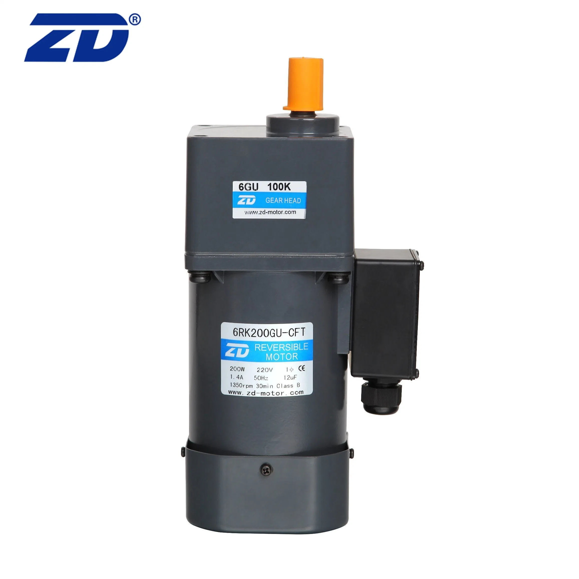 ZD 120W de puissance 3~ 750k Ratio moteur AC électrique de réducteur