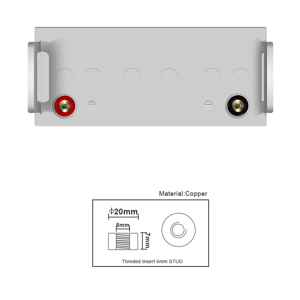 Carregador de bateria ácido recarregável de 12 V e 100 a de alta energia