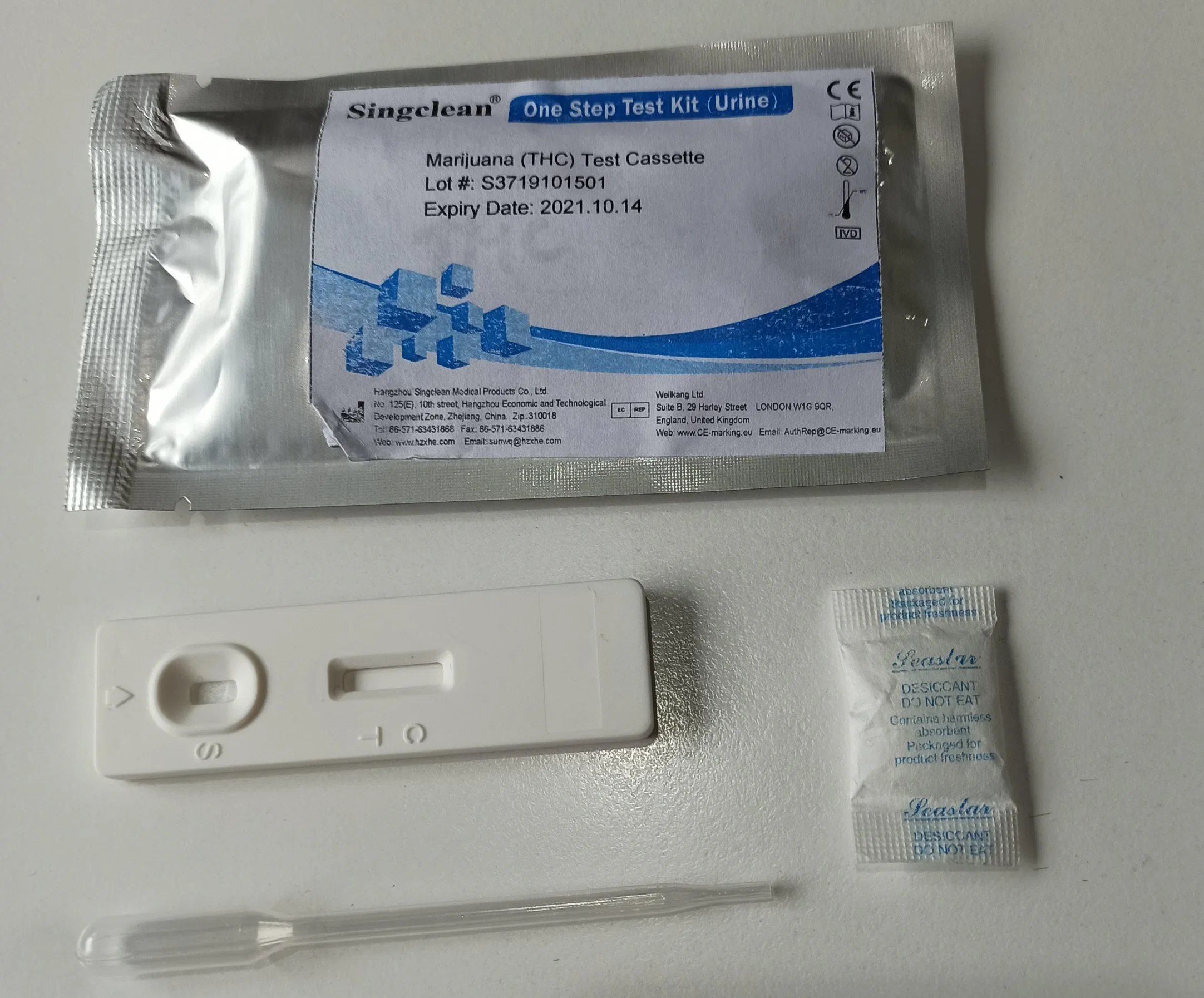 Drug of Abuse Tests /AMP/Met/Mor/Thc/Coc/Opi/ Bar/Ben/Mtd/TCA/Mdma/Bup