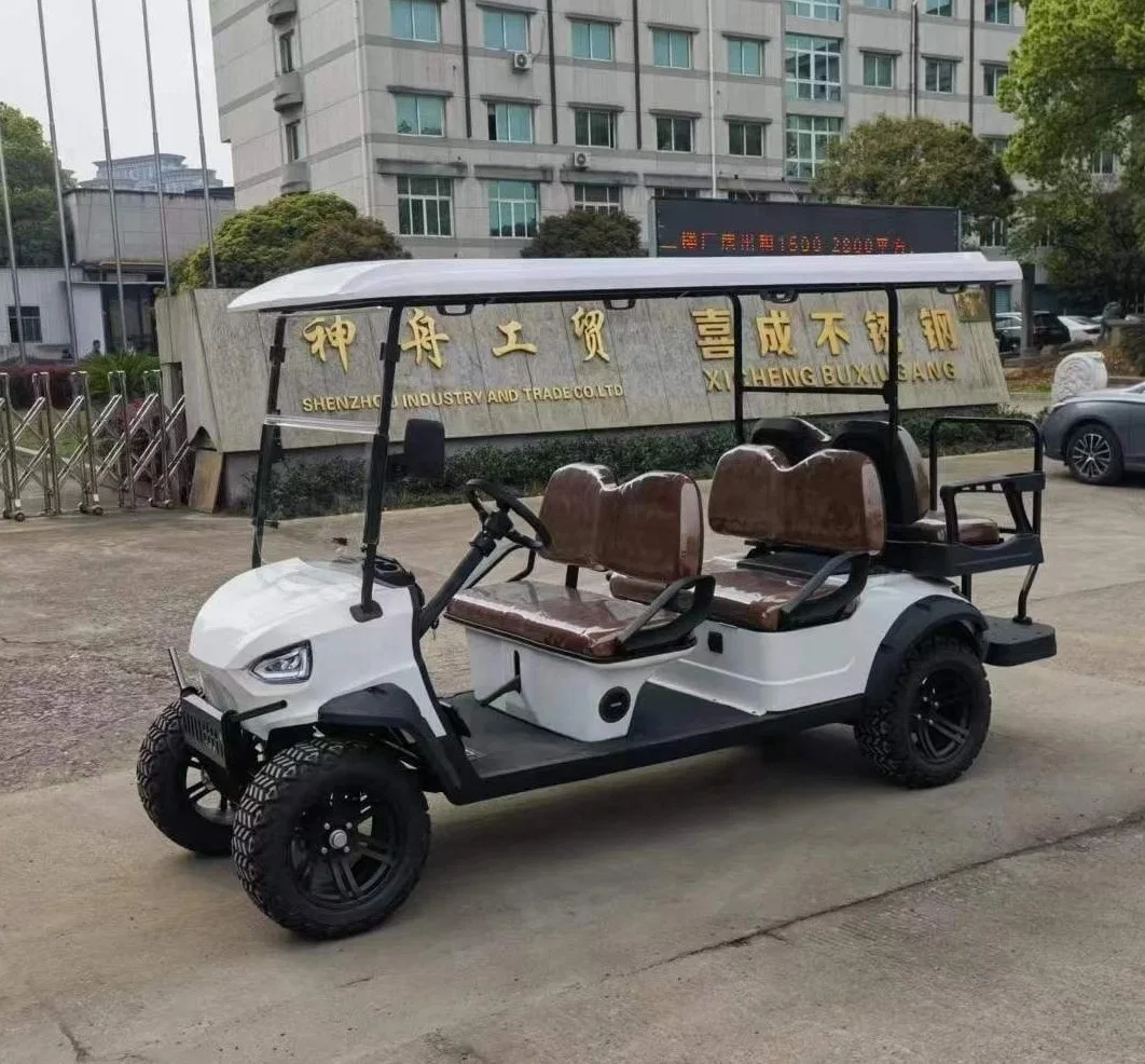 Factory Price Utility Tourist Sightseeing 2/4/6/8 Wheel Drive Electric Golf Cart