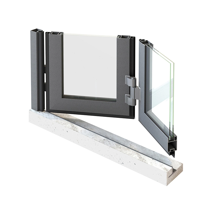 Customized Fire Protection Combination Aluminum Folding and Sliding Window and Door Systems