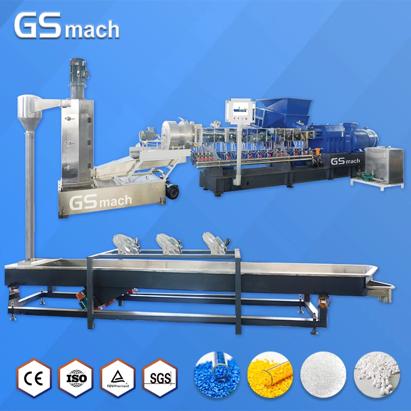 Twin Screw Extruder Plastic Compounding Machine Granulators