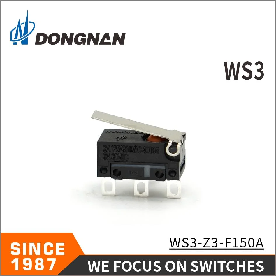 Ws3 IP67 Switch Waterproof Micro Switch Manufacturer for Automobile