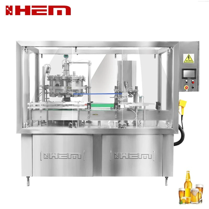 Auto Beverage Canning Equipment with High-Speed Mold Customization Beer Can Filling Device