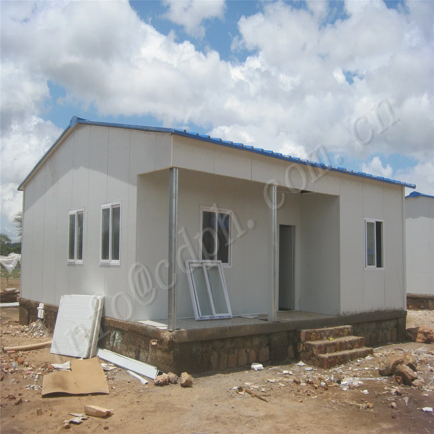 Heat Insulated Home Building in Construction Field
