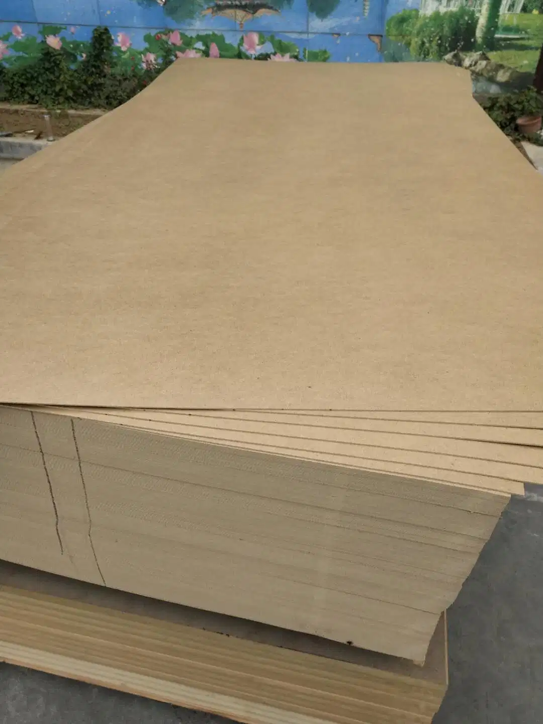 3mm E1 de madera MDF flexible de la junta de la hoja para muebles