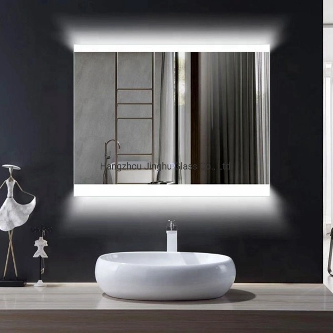 Double Mirrors Jh Glass Bathroom Vanity Wall Mounted LED Illuminated Mirror Medicine Cabinet From Factory Wholesale/Supplier