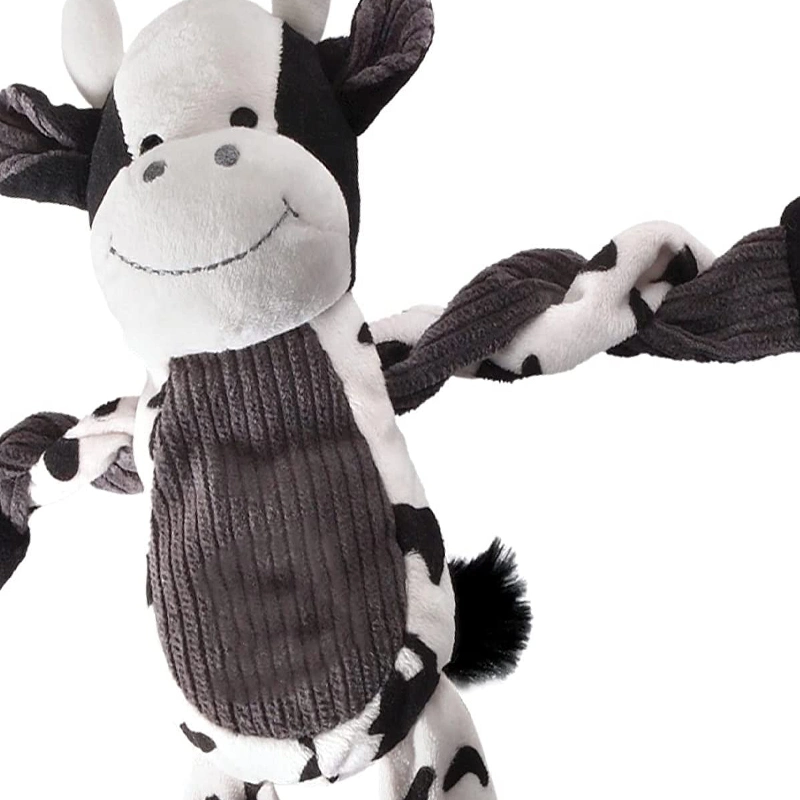 Animal en peluche jouets farce charmant tirer par chien jouets pour animaux de compagnie