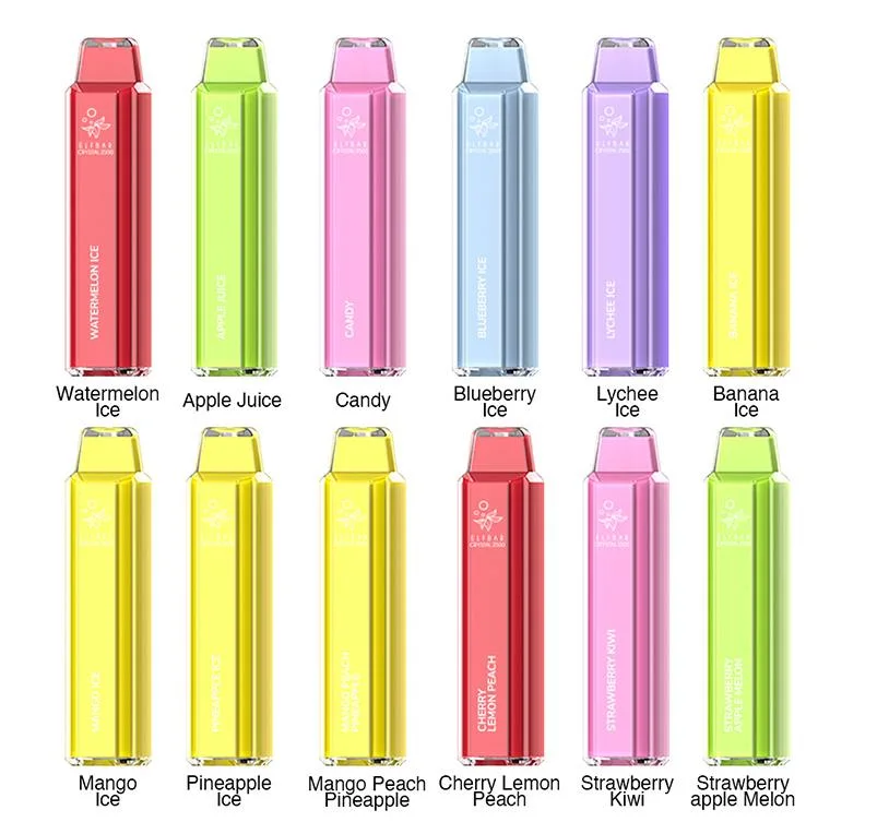 Original Factory More Flavors Vape Pen 2500 Puffs 1000 mAh Wholesale 5.5 Ml Pre-Filled Pod