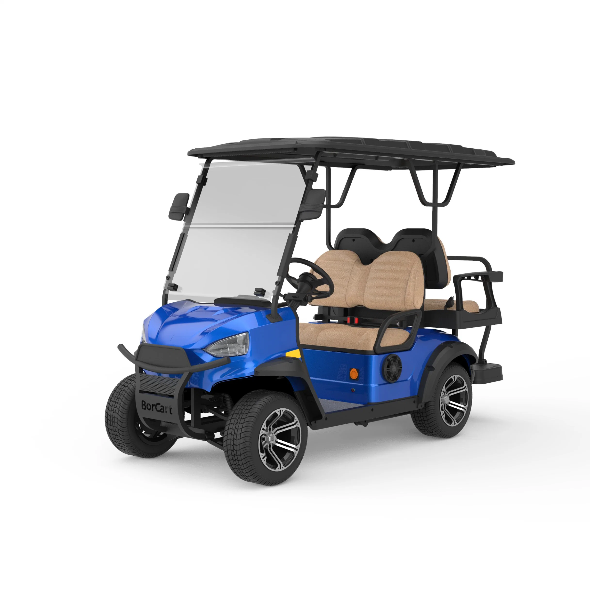 Hot Sale 48V Alum Chassis 4 Seats Electric Club Cart