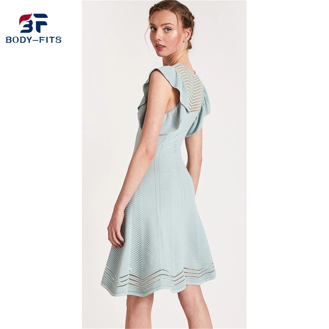 2022 New Arrival Design Transparent Sexy Women Summer Short Daily Dress