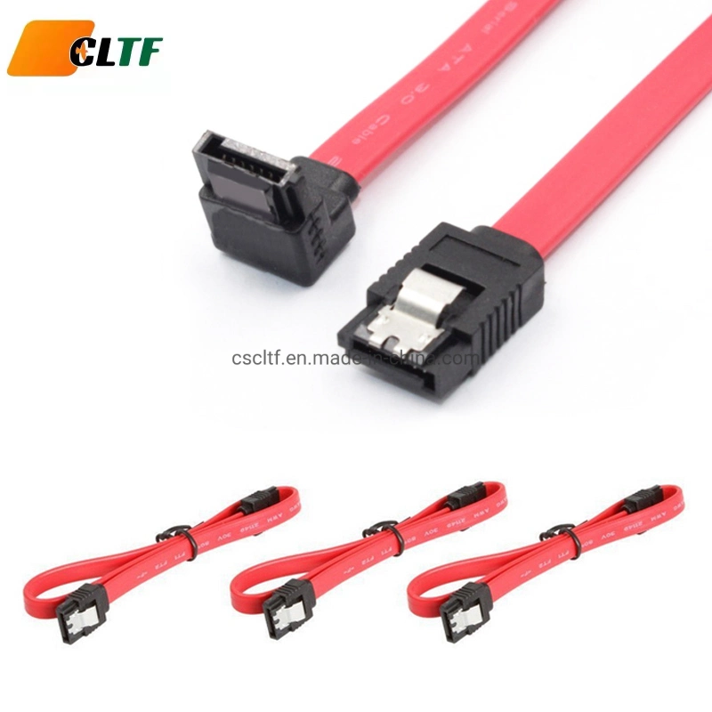 Custom High quality/High cost performance  Electronic Wire Harness OEM Sleeved SATA 7pin Cable Auto Cable Assemblies