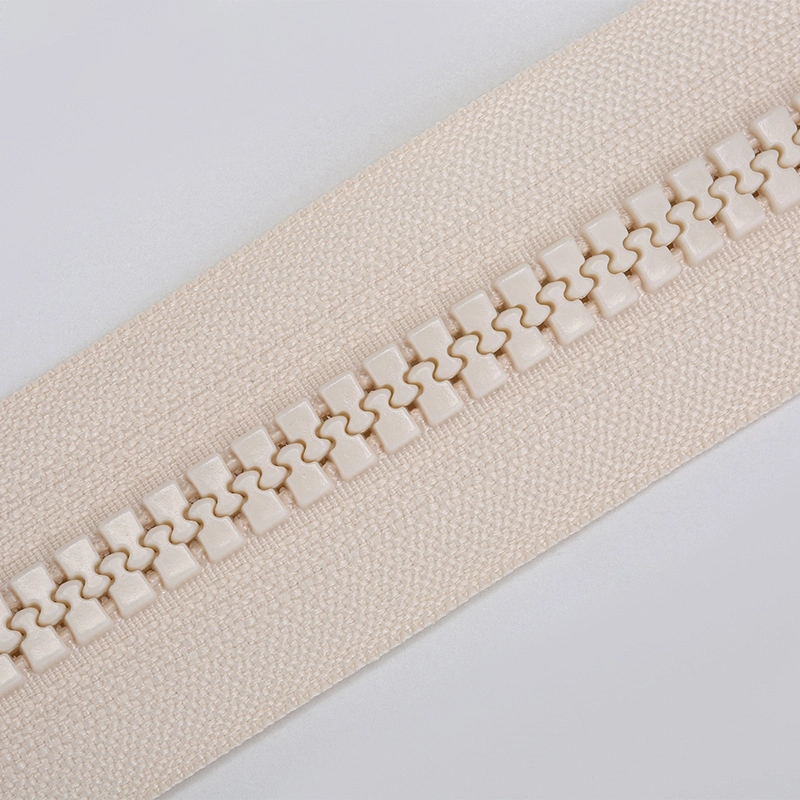 High quality/High cost performance  No. 3/5/8/10/15/20 Resin Zipper Custom Open-End Plastic Zippers for Garment