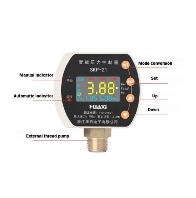 Control de nivel de agua a presión el interruptor del sensor de presión Skp-21